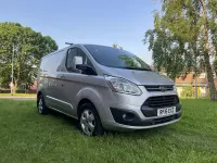 Used Ford Transit Custom Limited 125 HP (91 kW) 2016 Silver Van