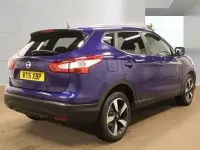 Used Nissan Qashqai N-TEC 115 HP (84 kW) 2015 Blue SUV