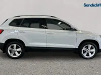 Used Skoda Karoq SE 116 HP (85 kW) 2018 White SUV