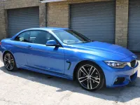 Used BMW 420 M Sport 190 HP (139 kW) 2018 Blue Cabriolet