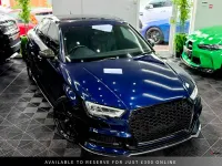 Used Audi A3 Comfort 400 HP (294 kW) 2017 Blue Sedan