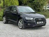 Second-hand Audi Q3 S-line plus 177 CP (130 kW) 2014 Negru SUV