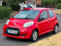 Used Citroën C1 VTR Sport 2011 Red Hatchback