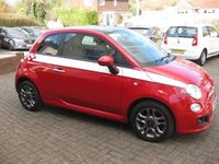 Used Fiat 500 S 69 HP (50 kW) 2014 Red Hatchback
