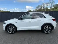 Used VW T-Roc R-line 150 HP (110 kW) 2019 White SUV