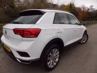 Used VW T-Roc SE 150 HP (110 kW) 2018 White SUV