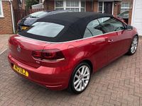 Used VW Golf Cabriolet GT 2012 Red Cabriolet