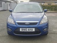 Used Ford Focus Zetec 99 HP (72 kW) 2010 Blue Hatchback