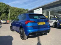 Used Skoda Kamiq Monte Carlo 115 HP (84 kW) 2023 Race blue metallic SUV