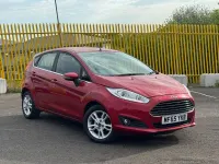 Used Ford Fiesta Zetec 2015 Red Hatchback