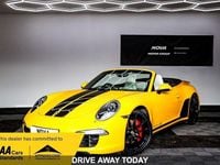 Used Porsche 911 Carrera 4S Cabriolet 400 HP (294 kW) 2014 Yellow Cabriolet