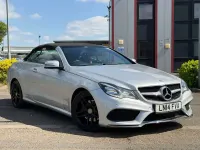 Used Mercedes E350 AMG 252 HP (185 kW) 2014 Silver Cabriolet
