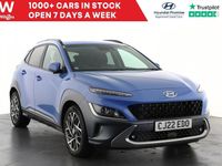 Used Hyundai Kona Premium 2022 Blue SUV