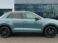 Used VW T-Roc R-line 150 HP (110 kW) 2025 Petrol blue metallic black SUV