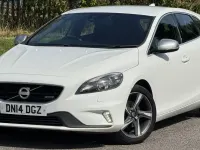 Used Volvo V40 R-Design 2014 White Hatchback