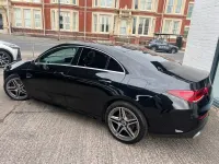 Begagnad Mercedes CLA220 AMG line 2020 Svart Sedan