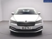 Used Skoda Superb SE Technology 150 HP (110 kW) 2021 Silver Hatchback