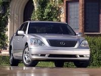 Used Lexus LS430 2004 Black Sedan