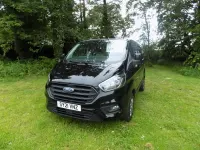 Used Ford Transit Custom Trend 130 HP (95 kW) 2021 Black Van
