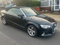 Used Audi A3 Cabriolet Sport 150 HP (110 kW) 2017 Black Cabriolet