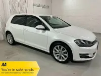 Used VW Golf VII GT 2013 White Hatchback