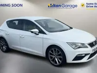 Used Seat Leon FR 130 HP (95 kW) 2020 White Hatchback