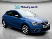 Used Seat Ibiza FR 80 HP (58 kW) 2023 Blue Hatchback