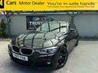 Used BMW 330e M Sport 2017 Black Sedan