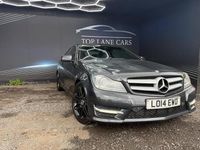 Begagnad Mercedes C220 AMG 2014 Svart Sportkupé