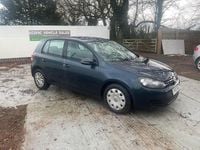 Used VW Golf VI S 2010 Blue Hatchback