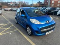 Used Peugeot 107 68 HP (50 kW) 2011 Blue Hatchback