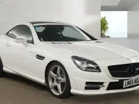 Used Mercedes SLK250 AMG 2015 White Cabriolet