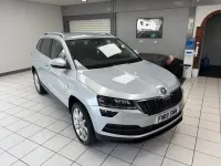 Gebraucht Skoda Karoq SE L 150 PS (110 kW) 2019 Silber SUV