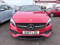 Used Mercedes A180 AMG Line Premium Plus 2017 Red Hatchback