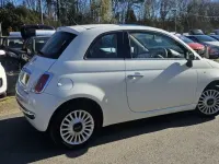 Used Fiat 500 Lounge 69 HP (50 kW) 2010 White Hatchback