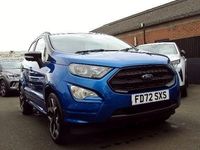 Used Ford Ecosport ST-Line 125 HP (91 kW) 2023 Blue SUV