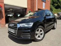Used Audi Q3 Design 150 HP (110 kW) 2015 Black SUV