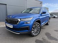 Used Skoda Kodiaq SE L Executive 150 HP (110 kW) 2024 Blue SUV