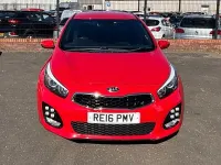 Usado Kia Ceed GT-Line 134 HP (98 kW) 2016 Vermelho Citadino