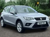 Used Seat Arona SE 95 HP (69 kW) 2018 Silver SUV