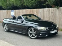 Used BMW 420 Cabriolet M Sport 2014 Black Cabriolet