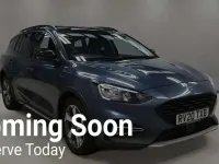 Used Ford Focus Active 120 HP (88 kW) 2020 Blue Estate