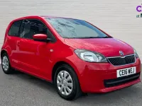 Used Skoda Citigo SE 60 HP (44 kW) 2016 Red Hatchback