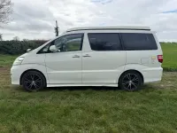 Begagnad Toyota Alphard 2024 Vit Minibuss