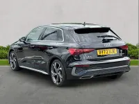 Used Audi A3 S-Line 150 HP (110 kW) 2023 Black Sedan