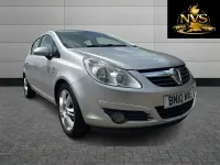 Used Vauxhall Corsa 100 HP (73 kW) 2010 Silver Hatchback