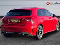 Used Mercedes A250 AMG line 224 HP (164 kW) 2018 Red Hatchback