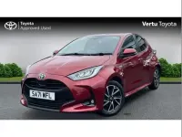 Used Toyota Yaris Design 116 HP (85 kW) 2021 Red Hatchback