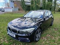 Used BMW 116 Sport Line 2017 Black Hatchback