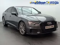 Używany Audi A6 Black Edition 204 KM (150 kW) 2020 Szary Sedan/Limuzyna